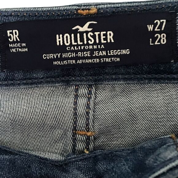 Hollister Curvy Jean size 5R 27/28 - Picture 5 of 8